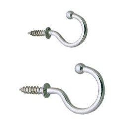 Edelstahlhaken TL   41mm          10-Stück-Packung