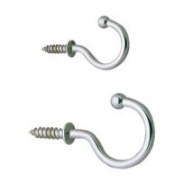 Edelstahlhaken TL   41mm          10-Stück-Packung