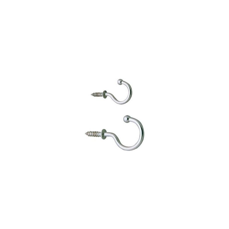 Edelstahlhaken TL   41mm          10-Stück-Packung
