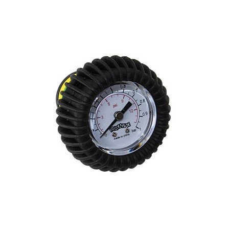 SCOPREGA Luftpumpen-Manometer SP90B 1bar mit Bajonett für Bravo GM4 ALU