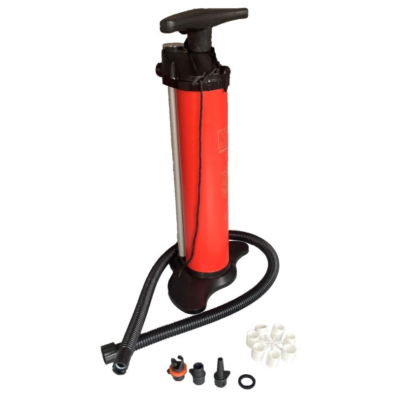 SCOPREGA Doppelhub-Luftpumpe GM6 1,0bar 2x2,5L mit Manometer