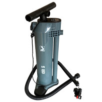 SCOPREGA Doppelhub-Luftpumpe GM5 1.0 bar 2x2,4L mit Manometer