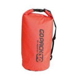 Drybag mit Schultergurt PVC 30L rot