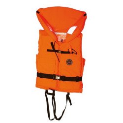 Feststoff-Rettungsweste 100N Gr.XL 70-80+kg orange