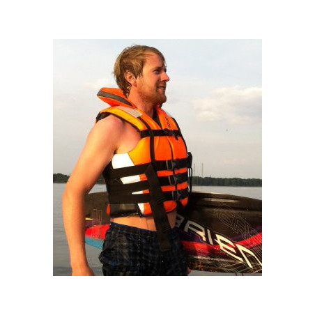 Wasserskiweste 100N Gr.XL 70-90kg orange