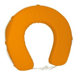 Hufeisen Rettungsring PVC orange