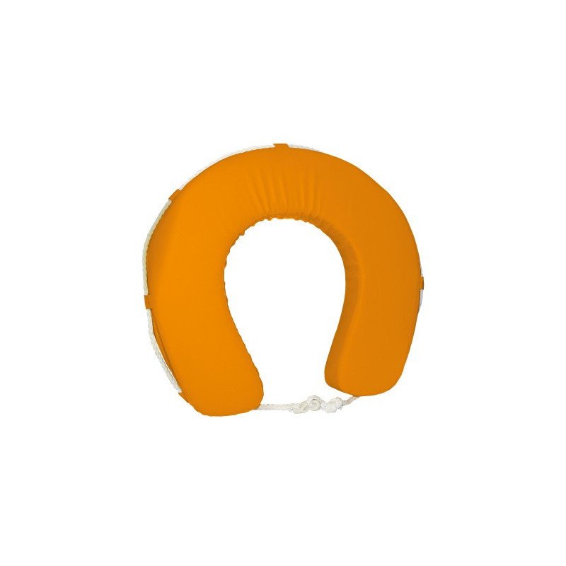 Hufeisen Rettungsring PVC orange