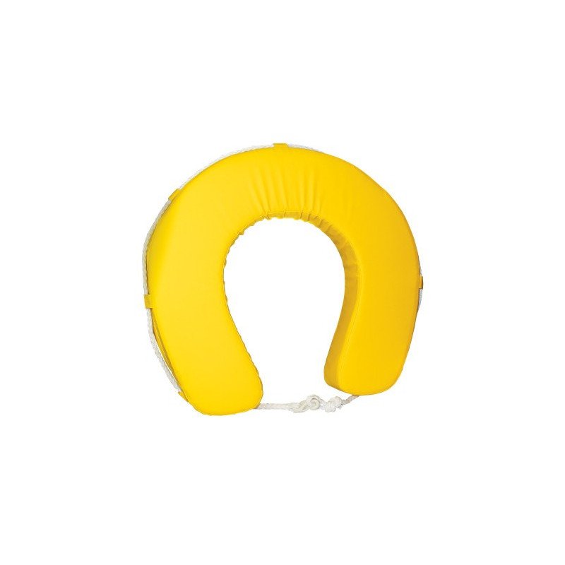 Hufeisen Rettungsring PVC gelb