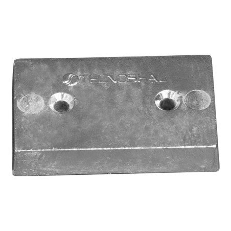 Plattenanode Zn 110x67x20mm