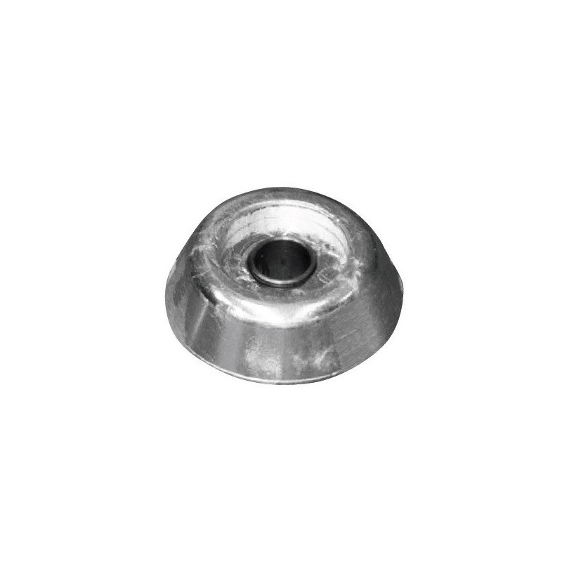 Telleranode Zn 45mm, Bohrung 11mm für Lewmar Seitenstrahlruder