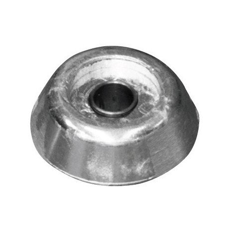 Telleranode Zn 45mm, Bohrung 11mm für Lewmar Seitenstrahlruder