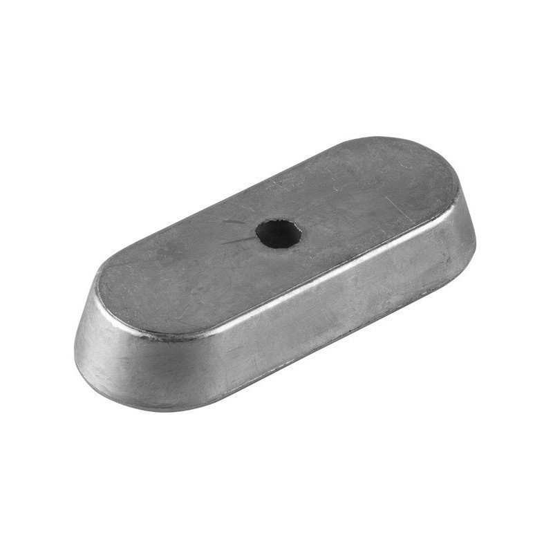Plattenanode, oval Alu 64x25x12mm für Yamaha F6-F9,9PS