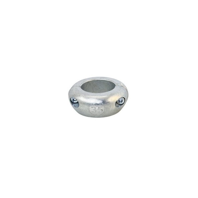 Wellenanode, ringförmig Zn 66mm, für Welle 35mm