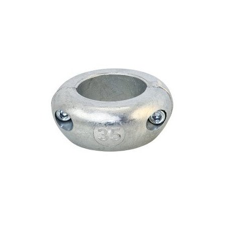 Wellenanode, ringförmig Zn 66mm, für Welle 35mm