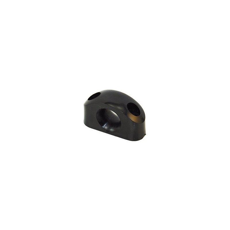 Leitöse Nylon Auge 10mm schwarz 10St.