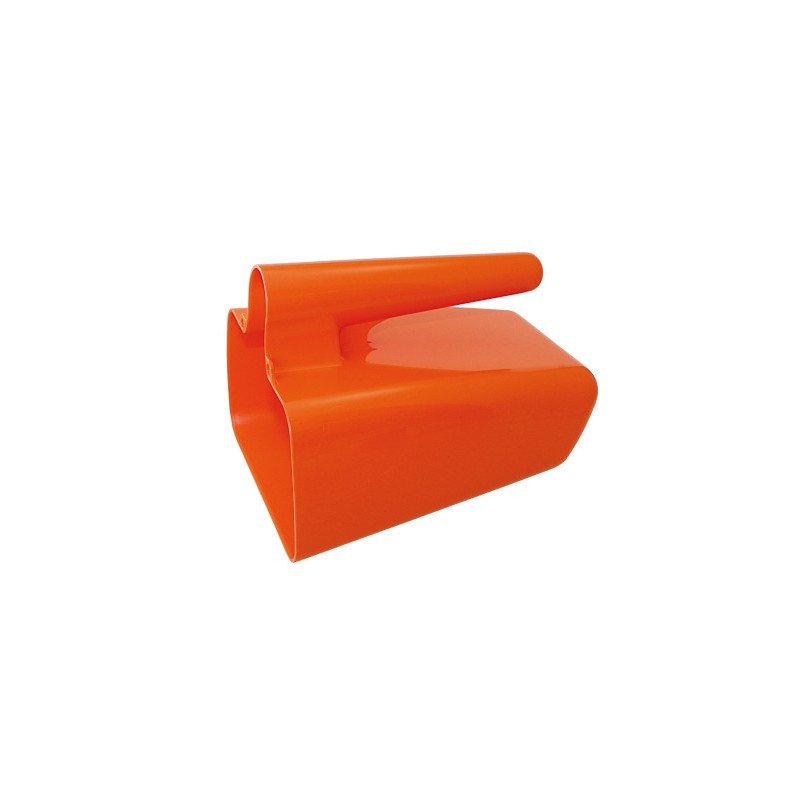 Ösfass/Wasserschaufel Kunststoff 2L orange
