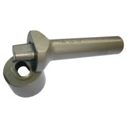 Drehverschluss-Hohlniete MsNi für Stoffdicke 5-7mm 100St.