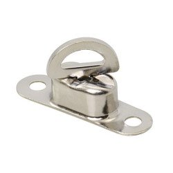 Drehverschluss klein MsNi 35x13mm, Höhe 8mm 100St.