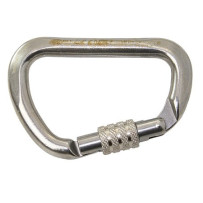 KONG Karabiner asym. mit Überwurfmutter A4 12x114mm