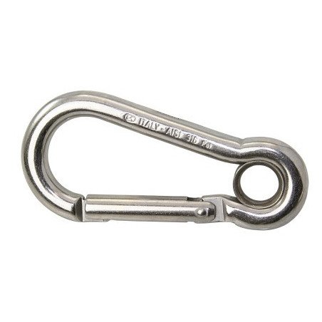KONG Karabiner Classic mit Kausche A4 11x120mm