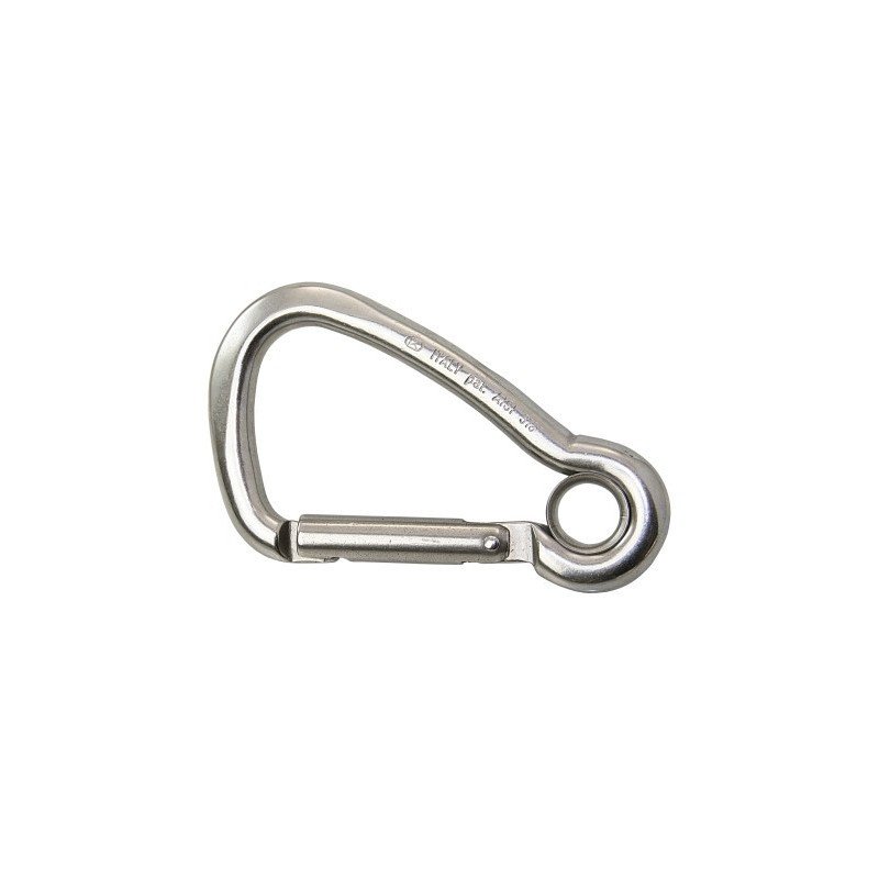 KONG Karabiner asym. mit Kausche A4 8x86mm