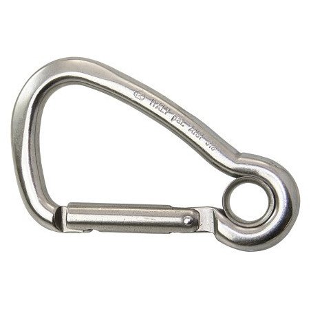 KONG Karabiner asym. mit Kausche A4 8x86mm