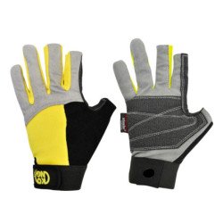 KONG Segelhandschuhe Alex gelb/grau/schwarz Gr.XL