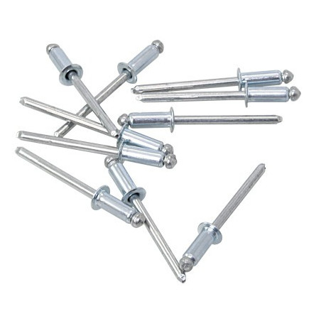 Blindniete mit Flachrundkopf NiCu/Zn 6,4x18mm 100St.