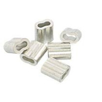 Oval-Presshülse CuSn 4mm 10St.