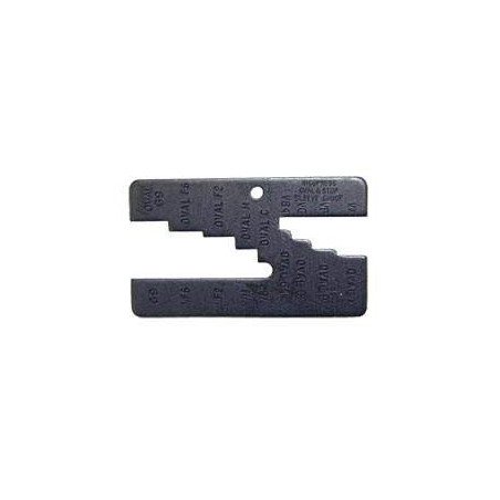 NICOPRESS Prüflehre für Oval-Presshülsen 1-8mm