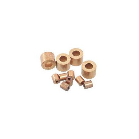 Rund-Presshülse Cu 6mm 10St.