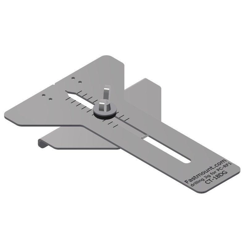 Fastmount Bohrschablone für PC-RF1 Fastmount Bohrschablone für PC-RF1