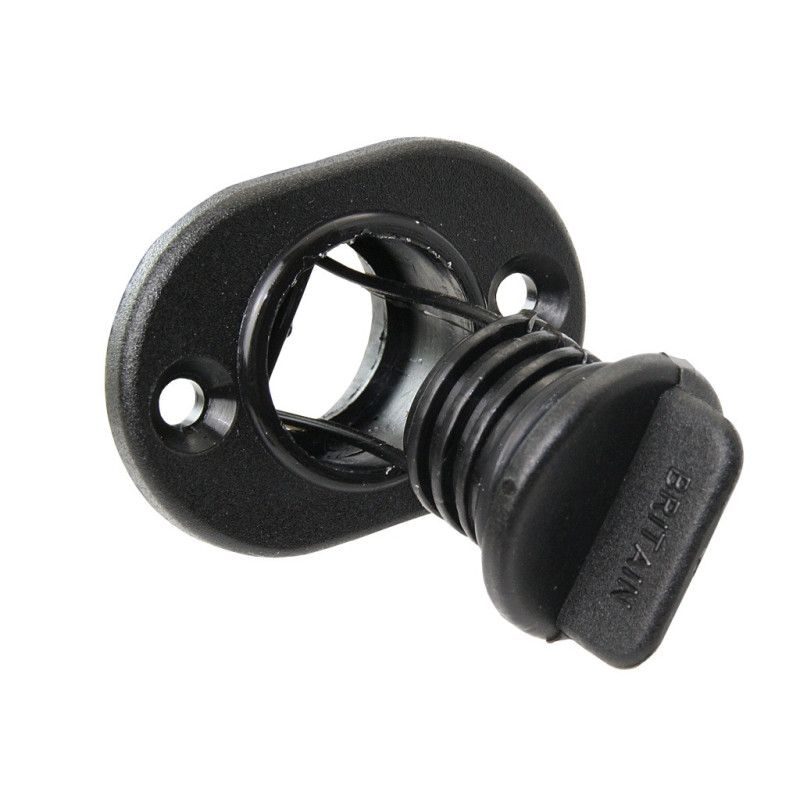 BARTON Spundloch Schraubverschl./Dichtring schwarz