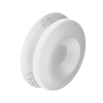 FASTMOUNT Textile Teppich-Zapfen, zum Anschr. weiß 100St.