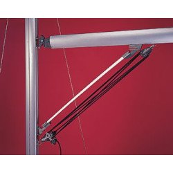 BARTON Kicker Boomstrut GFK 1450mm, für Boote 10,5-12m, weiß