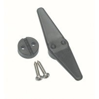 BARTON Flaggenklampe für Wanten Nylon für Drahtseil 4-8mm