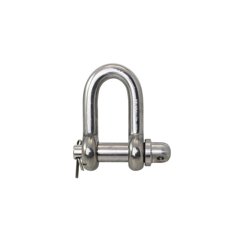 PETERSEN Rundschäkel mit Splint C3 Pin 10mm, WLL1000kg
