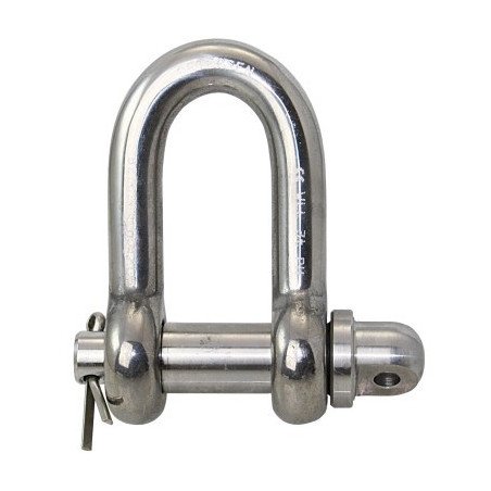 PETERSEN Rundschäkel mit Splint C3 Pin 10mm, WLL1000kg
