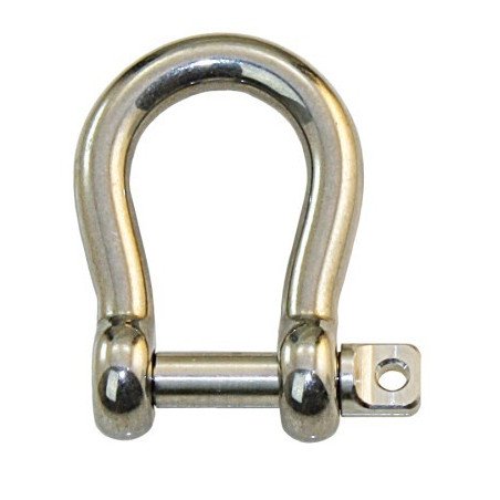PETERSEN Rundschäkel geschweift A4 Pin 6mm