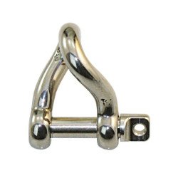 PETERSEN Rundschäkel verdreht A4 Pin 9,5mm