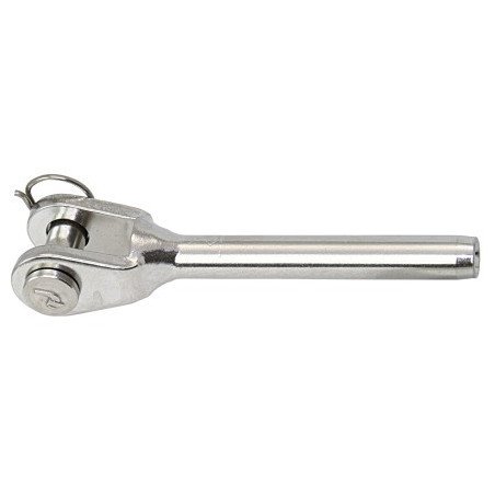 BLUE WAVE Gabelterminal A4 4mm, Pin 6mm, schmal