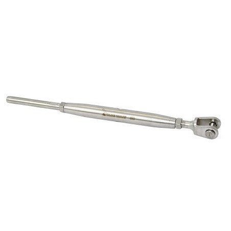 BLUE WAVE Wantenspanner Terminal-Gabel A4 12mm M20, Pin 19mm
