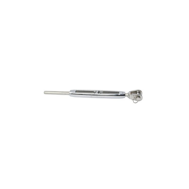 BLUE WAVE Wantenspanner Terminal-Gabel UNF A4/Brnz 4mm 5/16', Pin 8mm