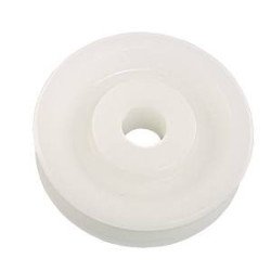 BARTON Rolle gleitl. POM 35x12mm, Bohrung 8mm