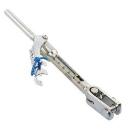 BLUE WAVE Wantenspanner QRT Terminal-Toggle A4/Brnz 7mm 7/16', Pin 11,1mm