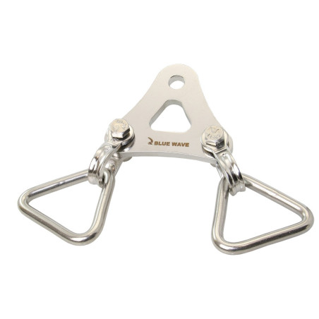 BLUE WAVE Sonnensegel-Ecke A4 Auge 8,5mm, für Gurt 40mm