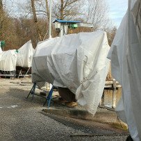 Abdeckplane 16 260g/qm ca.4x3m weiß