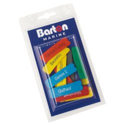BARTON Fallenstopper Hebel-Markierungs-Set 'Racer' farbmix 12-tlg.