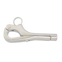 Pelikanhaken mit Innengewinde A4 M6, Auge 14mm