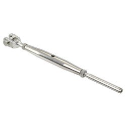 Wantenspanner Terminal-Gabel A4 6mm M12, Pin 12mm